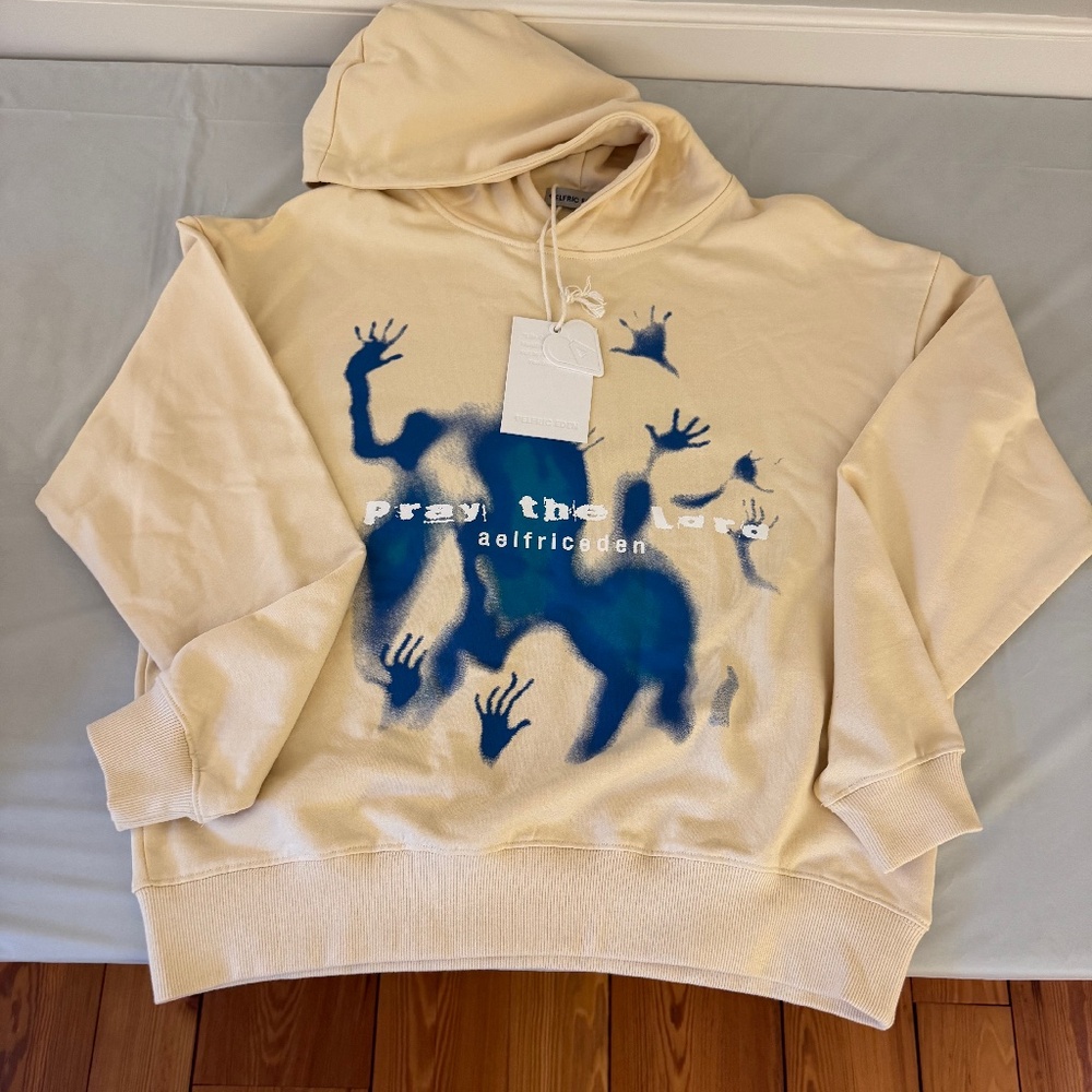 Aelfric Eden hoodie, size XS, off white
